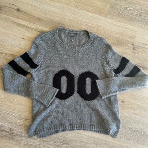 Wooden ship knits sweater